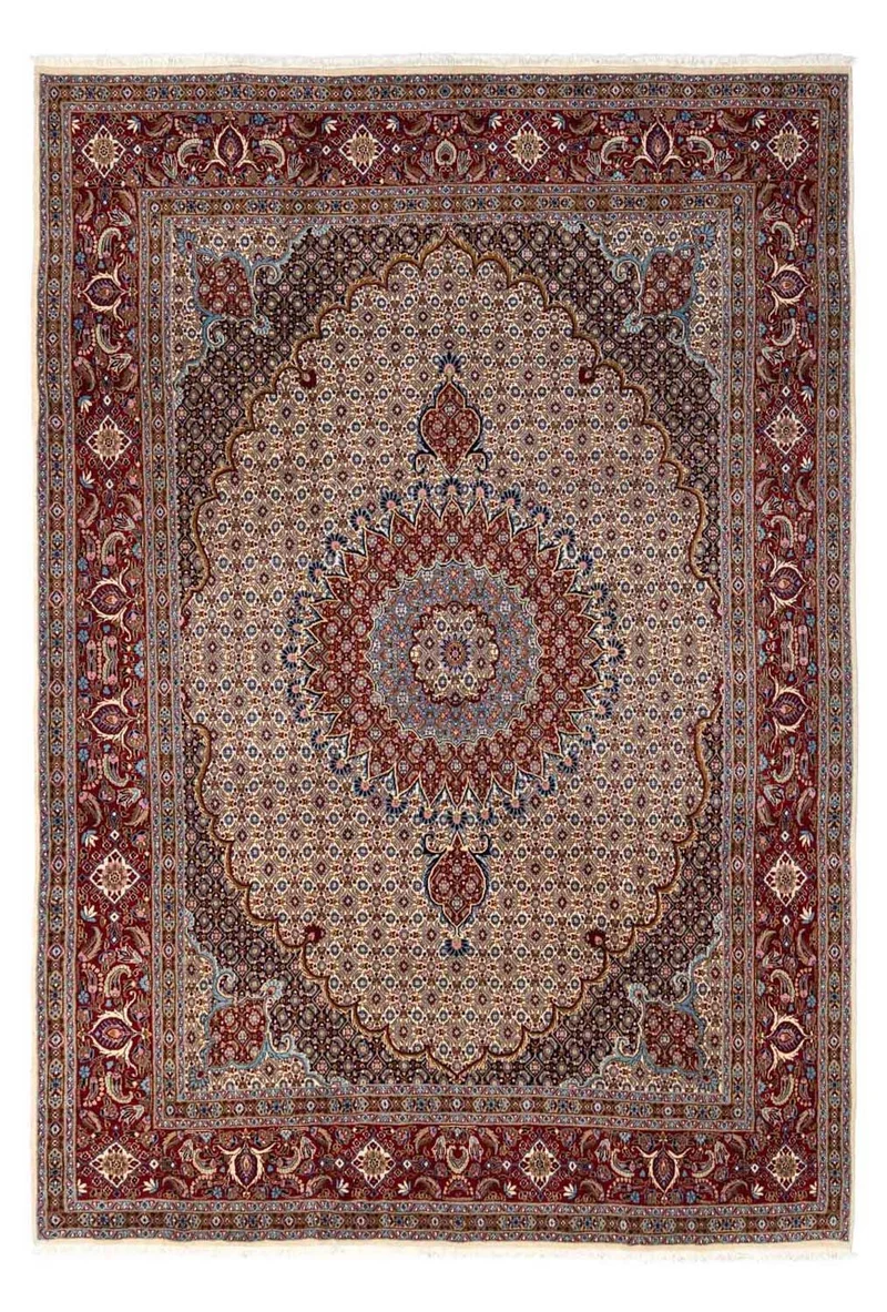 Moud Teppich 245x350cm - Perserteppich - beige