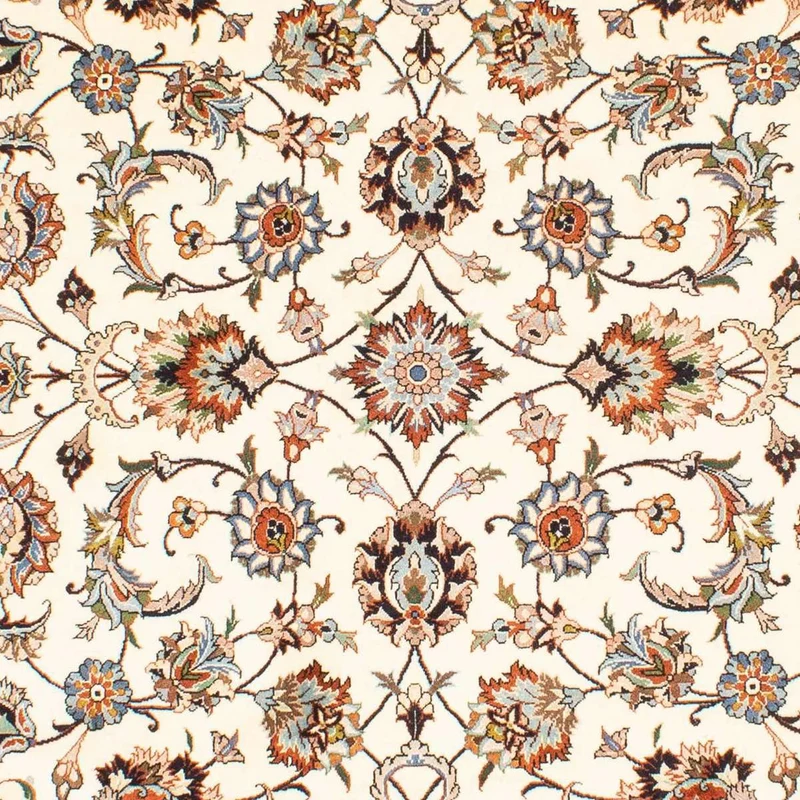 Kaschmar Teppich 200x298cm - Perserteppich - beige