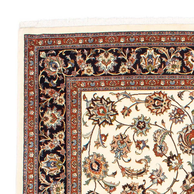Kaschmar Teppich 200x298cm - Perserteppich - beige