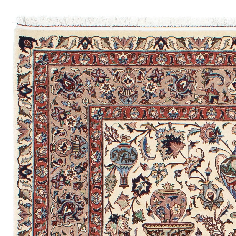 Kaschmar Teppich 200x300cm - Perserteppich - beige