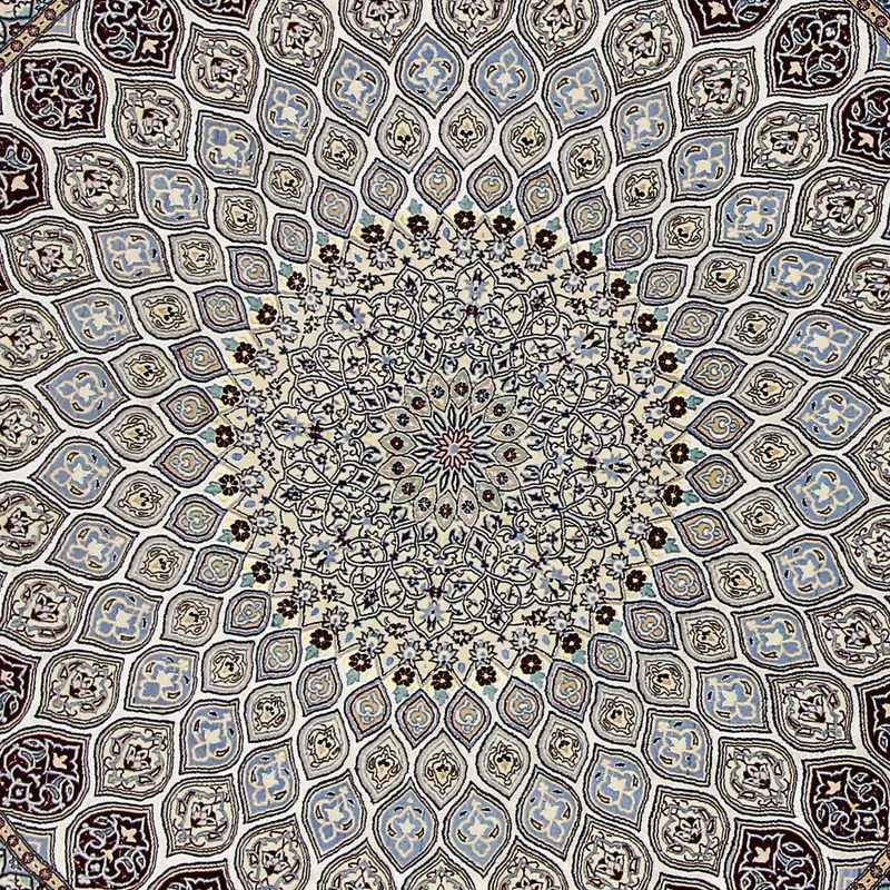 Nain - 6La Teppich 250x250cm - Perserteppich