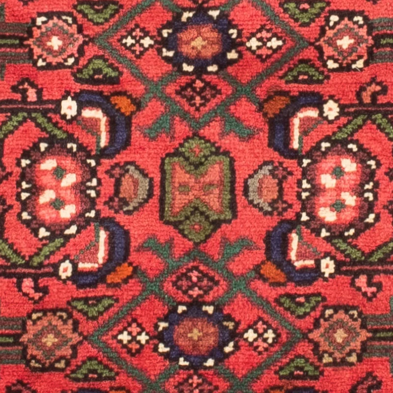 Hosseinabad Teppich 107x146cm - Perserteppich - rot
