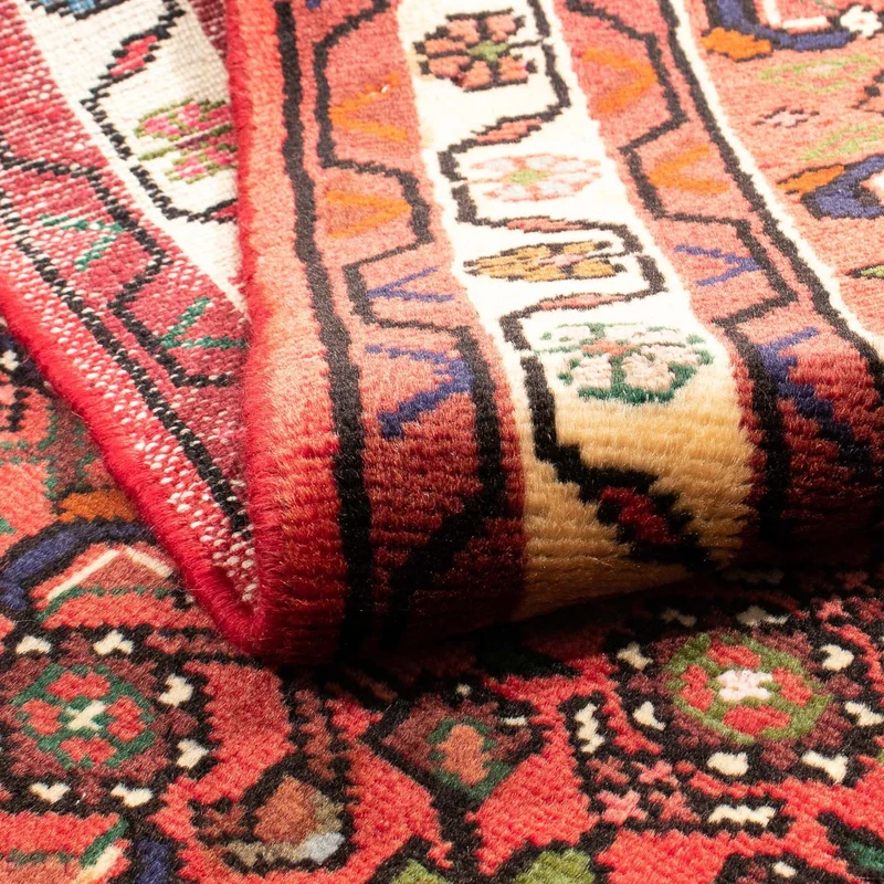Hosseinabad Teppich 107x146cm - Perserteppich - rot