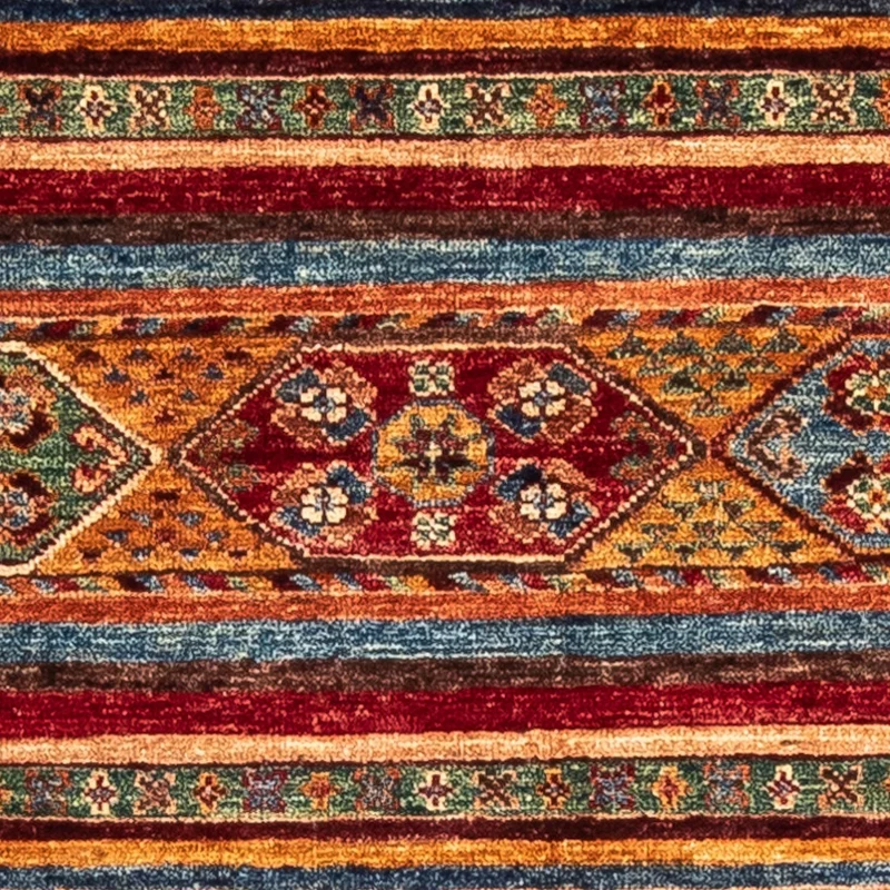 Ziegler Teppich 82 x 116 cm - mehrfarbig