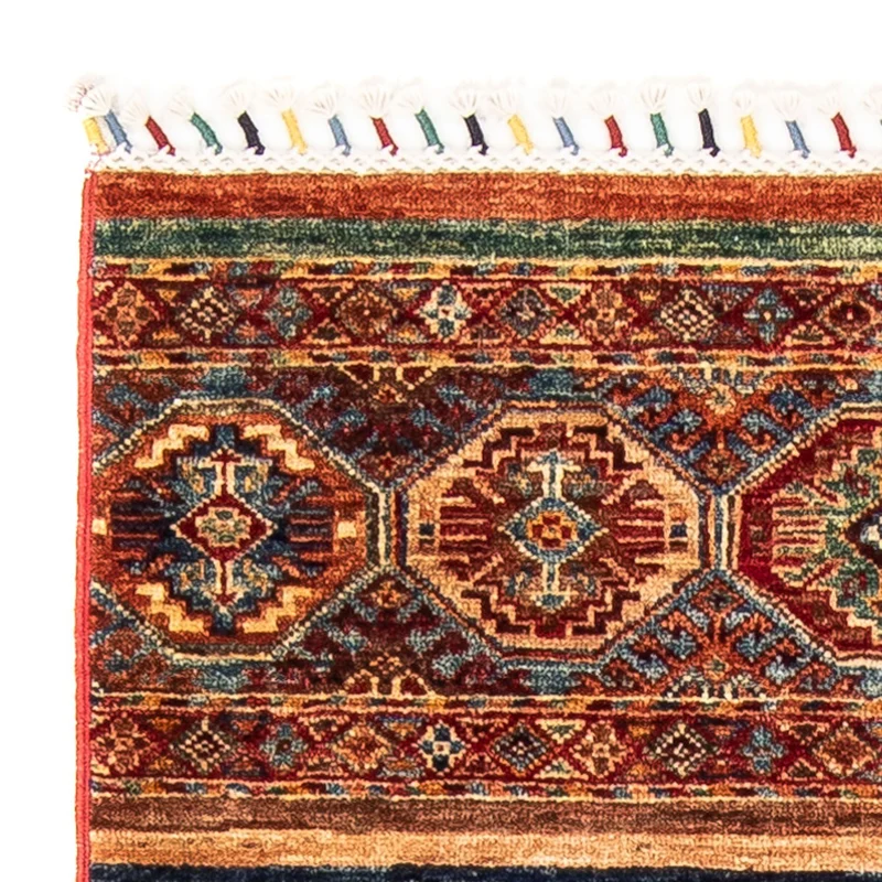Ziegler Teppich 82 x 116 cm - mehrfarbig