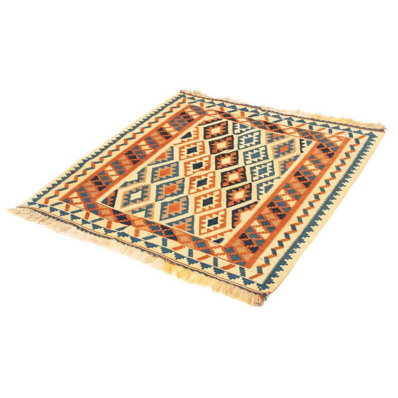Kelim Teppich - Oriental 100 x 103 cm - beige