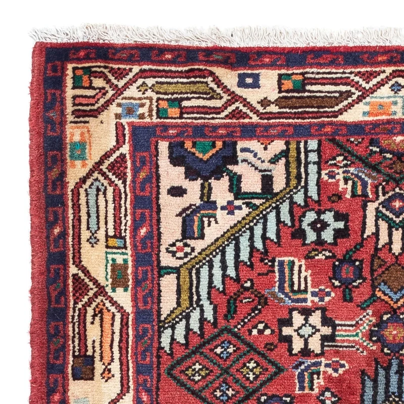 Hosseinabad Teppich 79x125cm - Perserteppich - rot