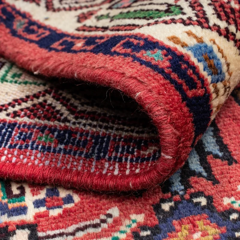 Hosseinabad Teppich 79x125cm - Perserteppich - rot