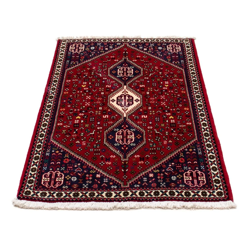 Perserteppich - Nomadic 75 x 130 cm - dunkelrot