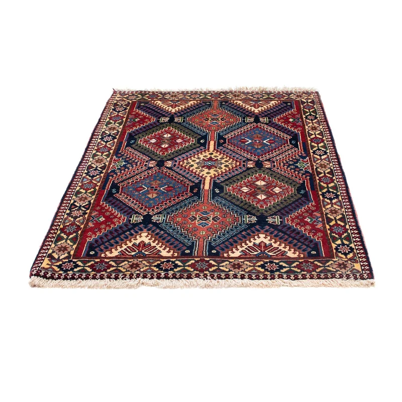 Yalameh Teppich 103x144cm - Perserteppich - blau