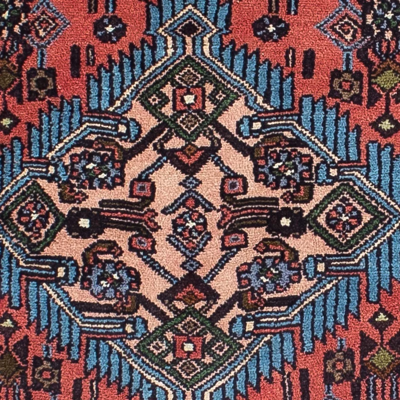 Perserteppich - Nomadic 80 x 280 cm - hellrot