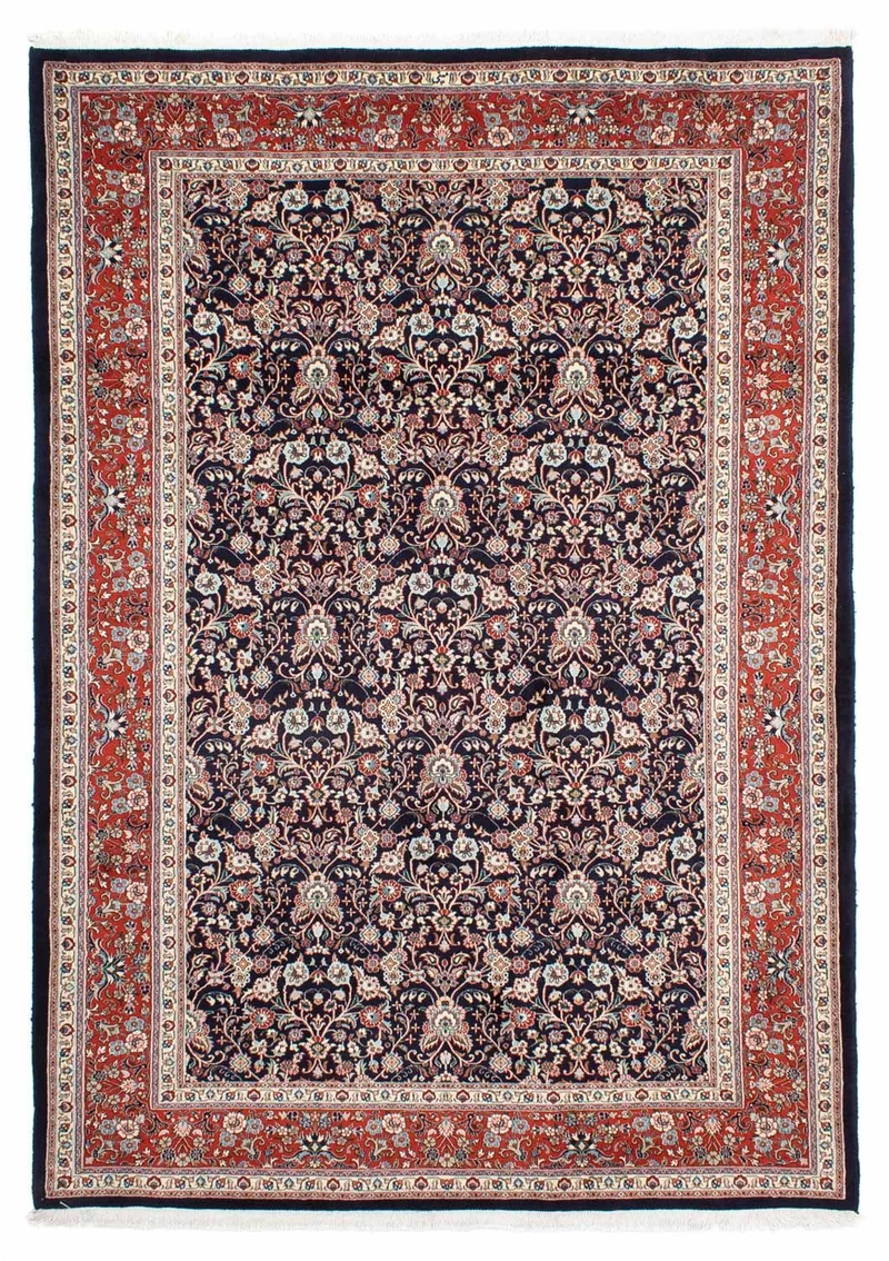 Moud Teppich 202x293cm - Perserteppich - schwarz