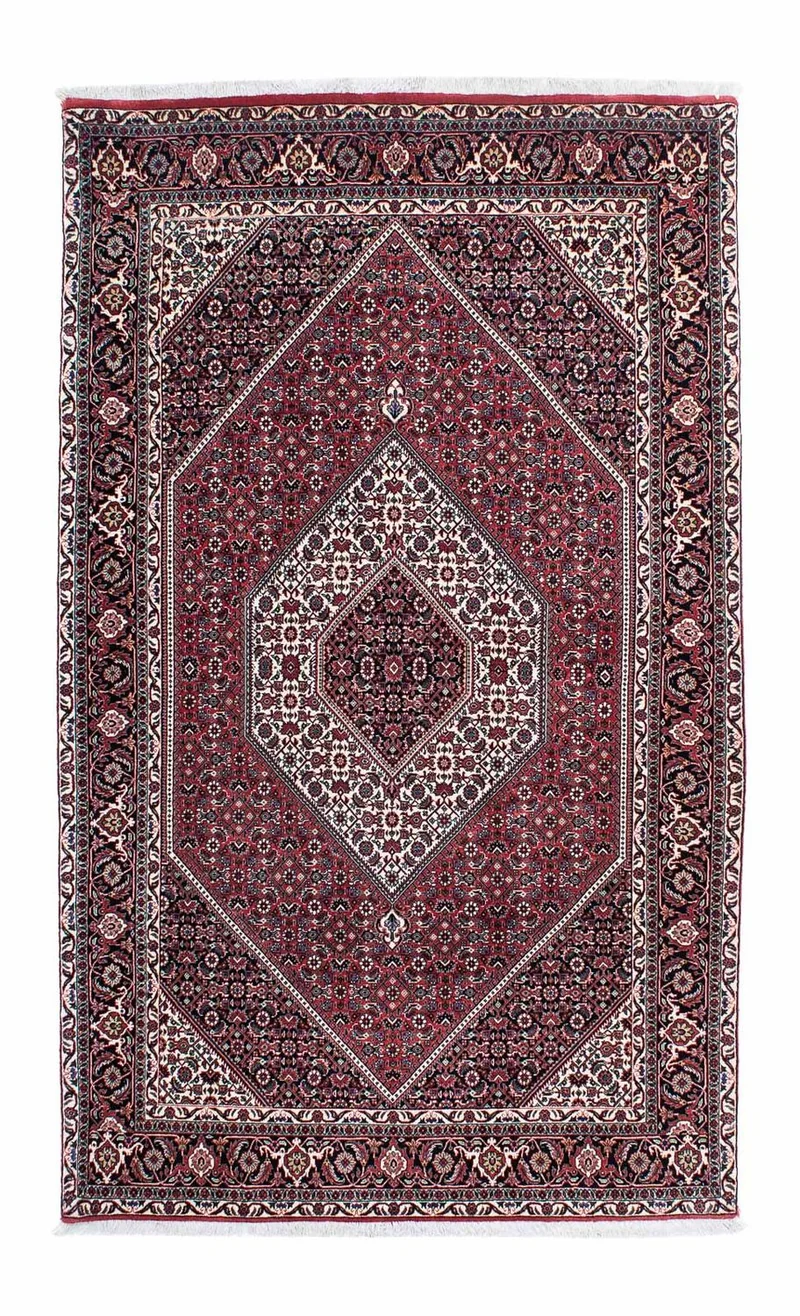 Bidjar Teppich 131x217cm - Perserteppich - hellrot