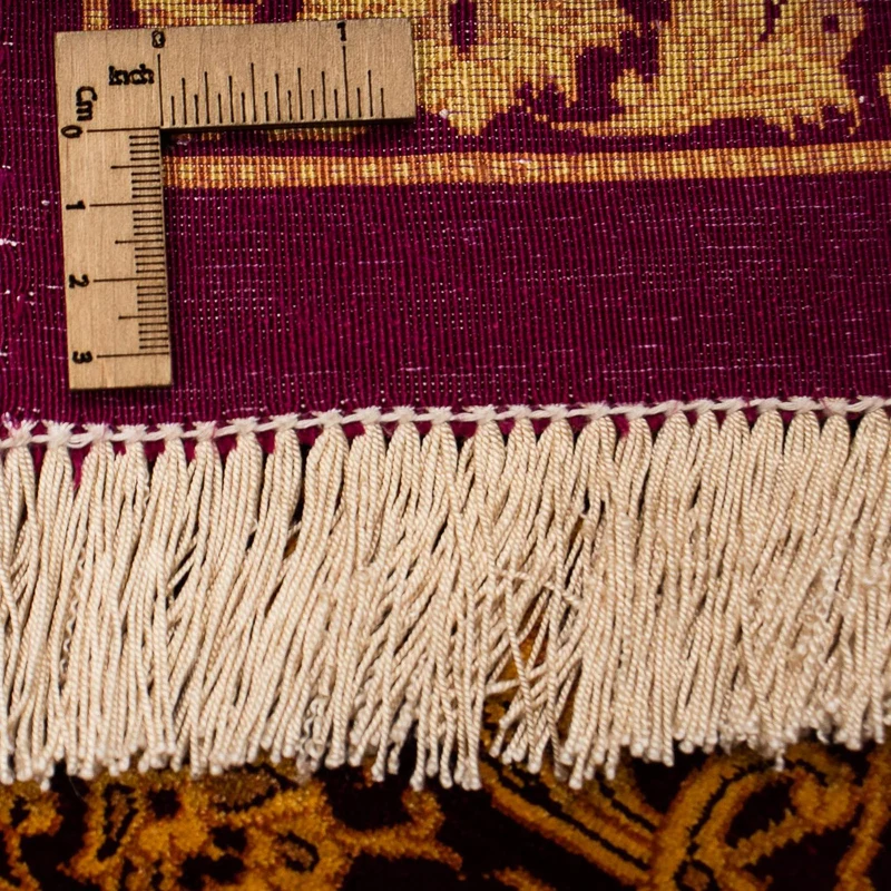 Ghom - Seide Teppich 132x216cm - Perserteppich