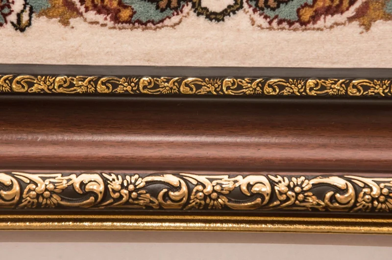 Bild-Teppich 80x110cm - Orientteppich - mehrfarbig