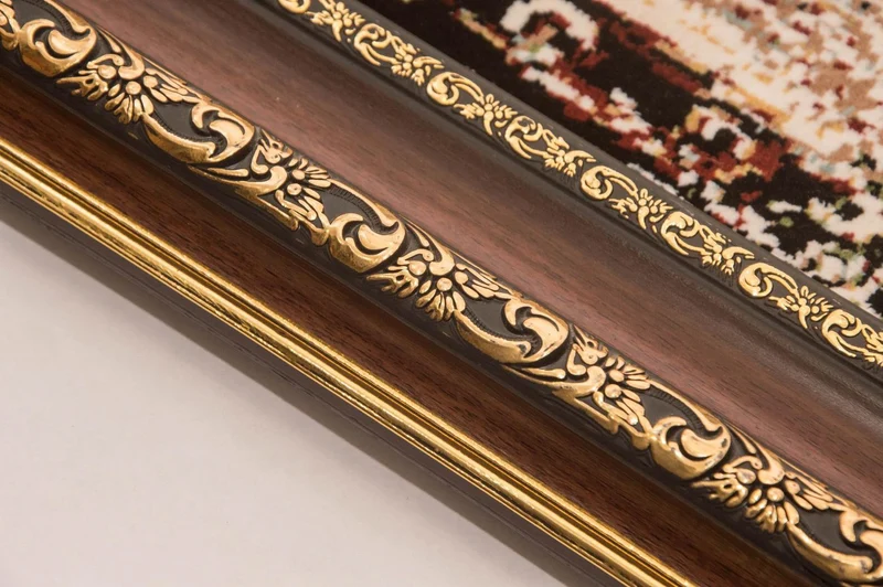 Bild-Teppich 80x110cm - Orientteppich - mehrfarbig