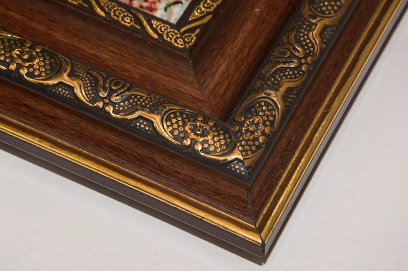 Bild-Teppich 60x85cm - Orientteppich - mehrfarbig