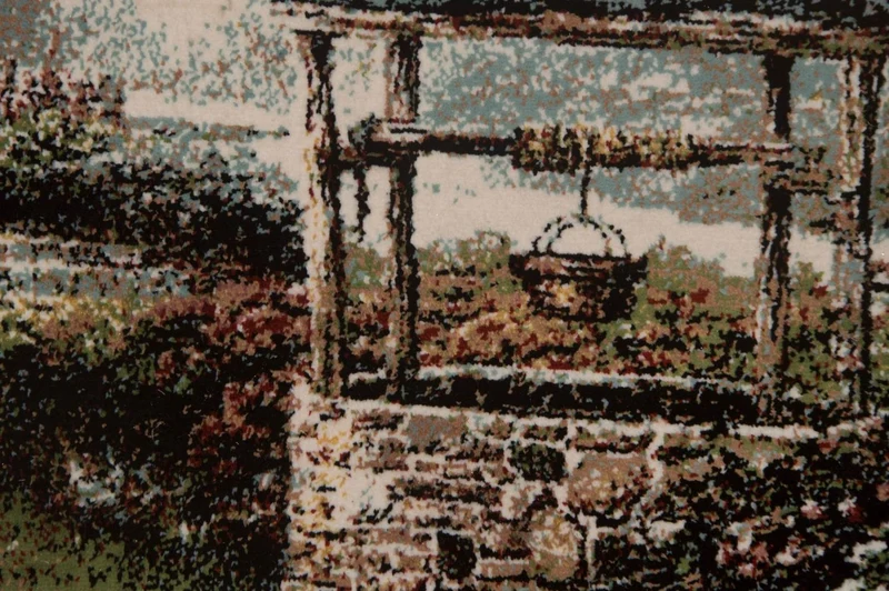 Bild-Teppich 60x85cm - Orientteppich - mehrfarbig