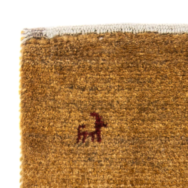 Gabbeh Teppich - Loribaft Perser 40 x 60 cm - braun