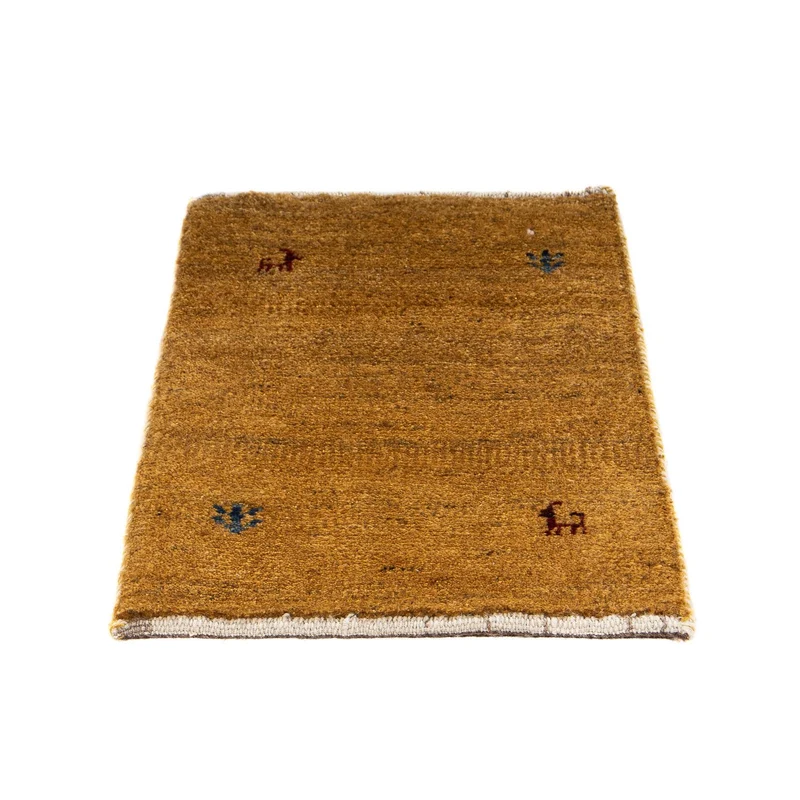 Gabbeh Teppich - Loribaft Perser 40 x 60 cm - braun