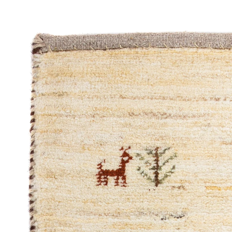 Loribaft Teppich Perser 40x60cm - Orientteppich - beige