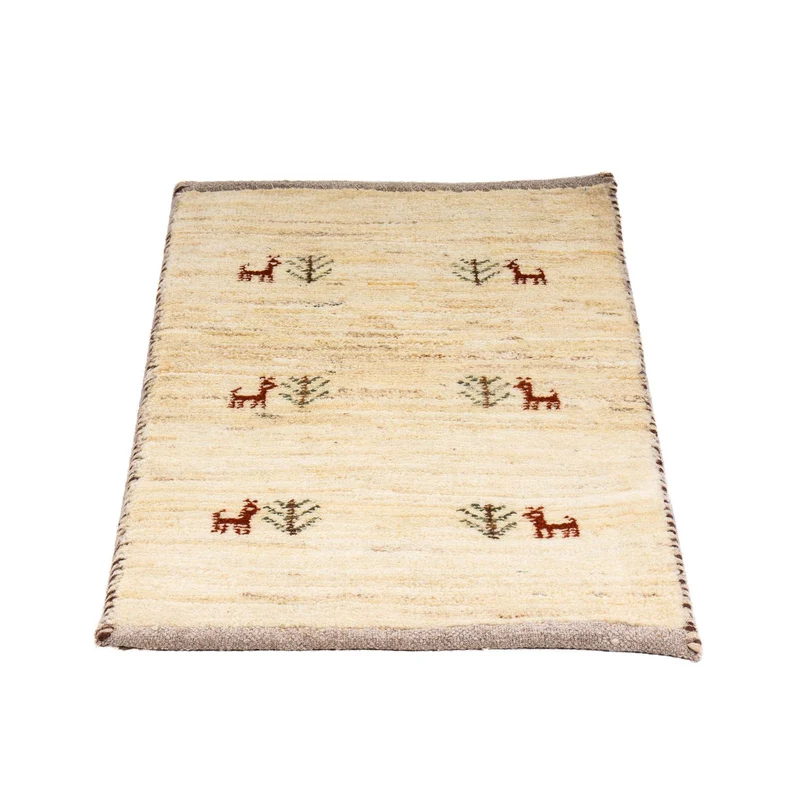 Loribaft Teppich Perser 40x60cm - Orientteppich - beige