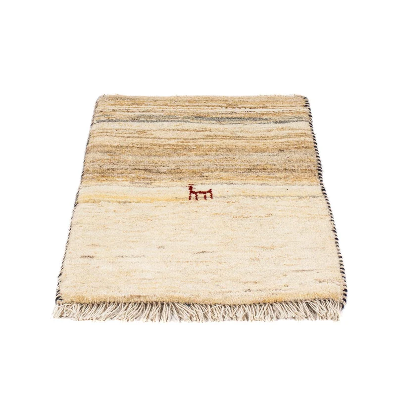 Gabbeh Teppich - Perser 40 x 60 cm - beige