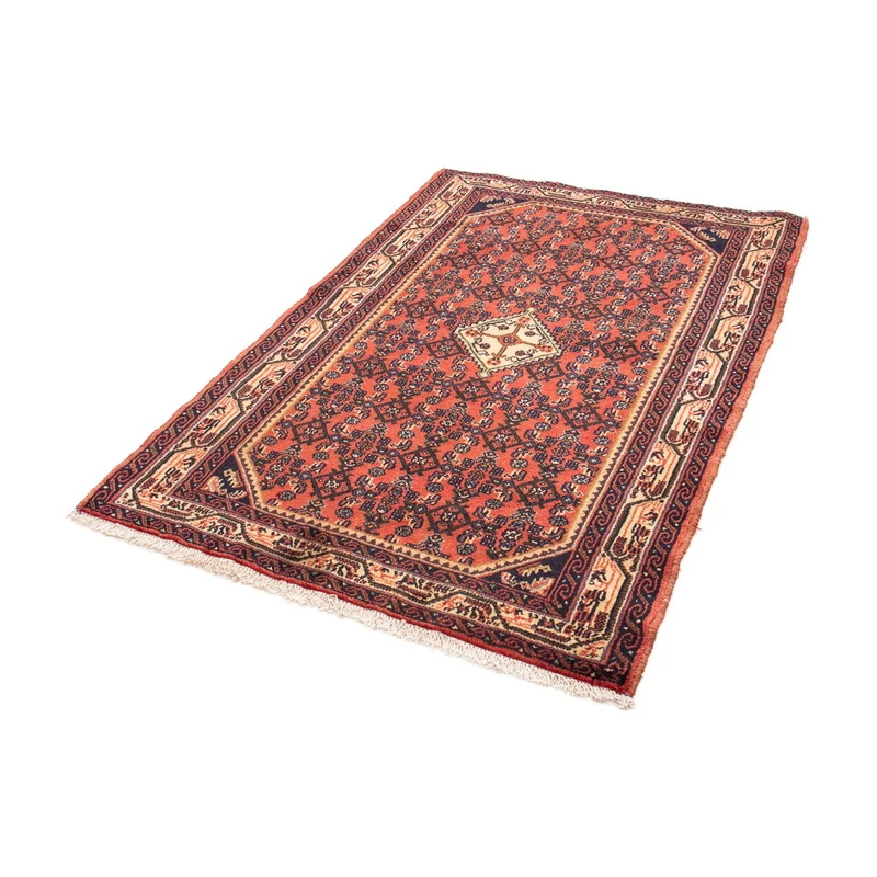 Hosseinabad Teppich 98x150cm - Perserteppich - hellrot