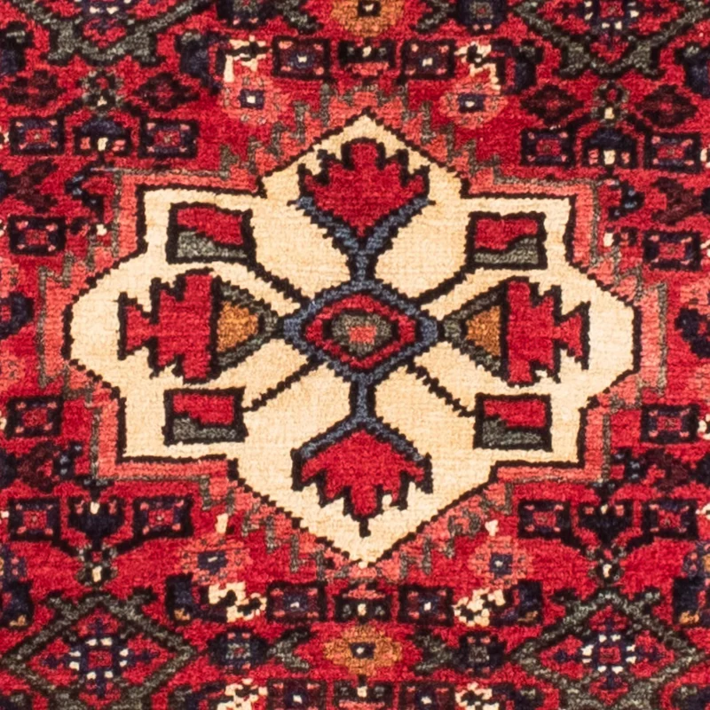 Hosseinabad Teppich 100x155cm - Perserteppich - rot