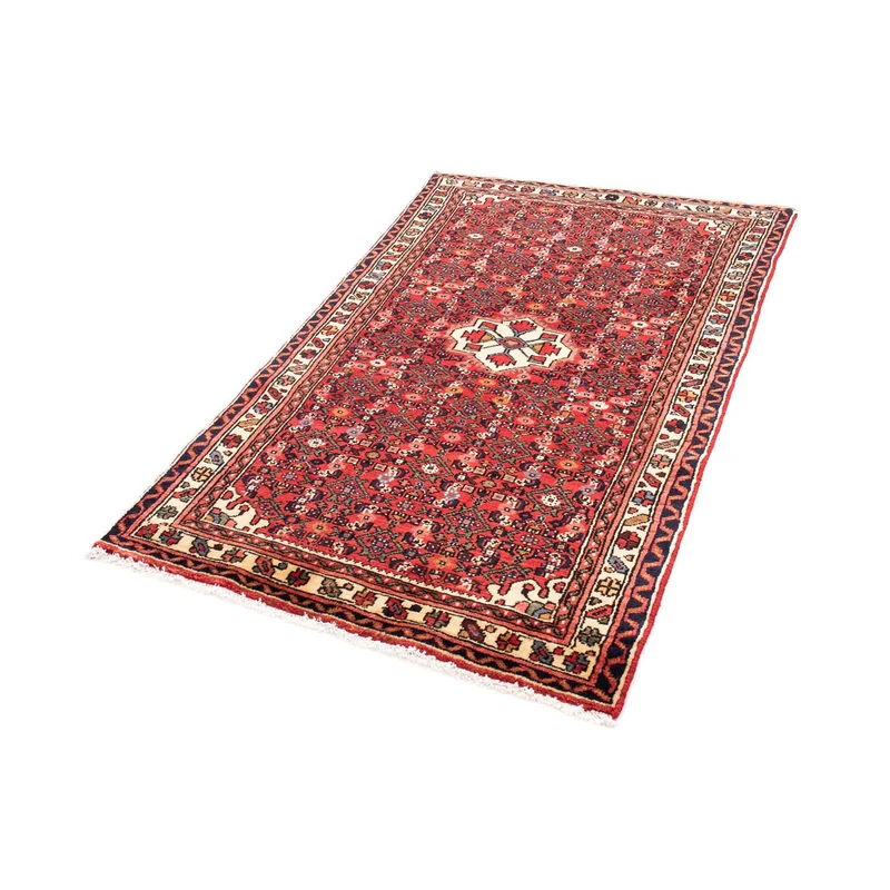 Hosseinabad Teppich 100x155cm - Perserteppich - rot