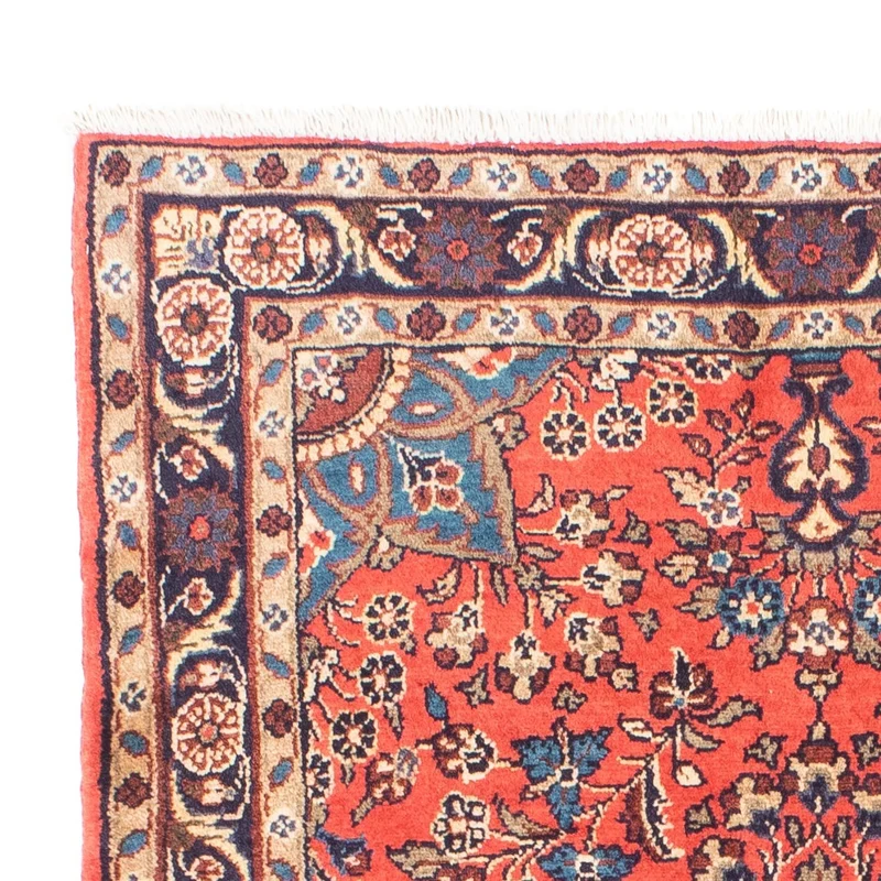 Hosseinabad Teppich 100x150cm - Perserteppich - rot