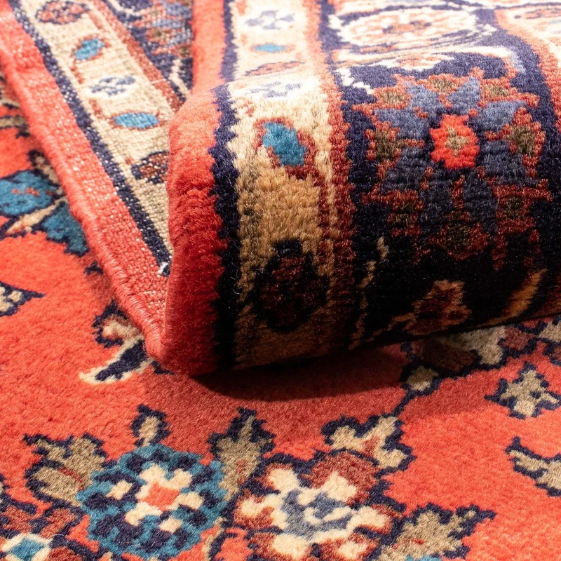 Hosseinabad Teppich 100x150cm - Perserteppich - rot