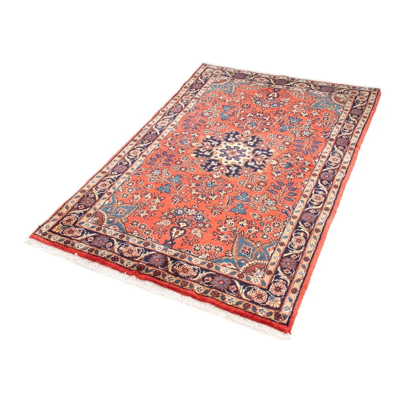 Hosseinabad Teppich 100x150cm - Perserteppich - rot