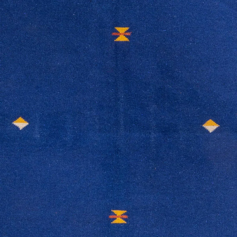 Kelim Modern Teppich 170x240cm - dunkelblau