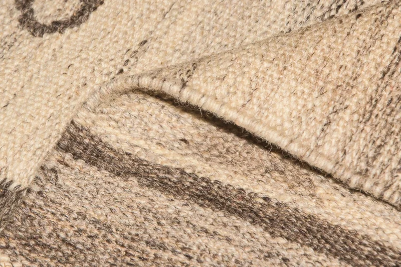 Kelim Modern Teppich 140x200cm - natur
