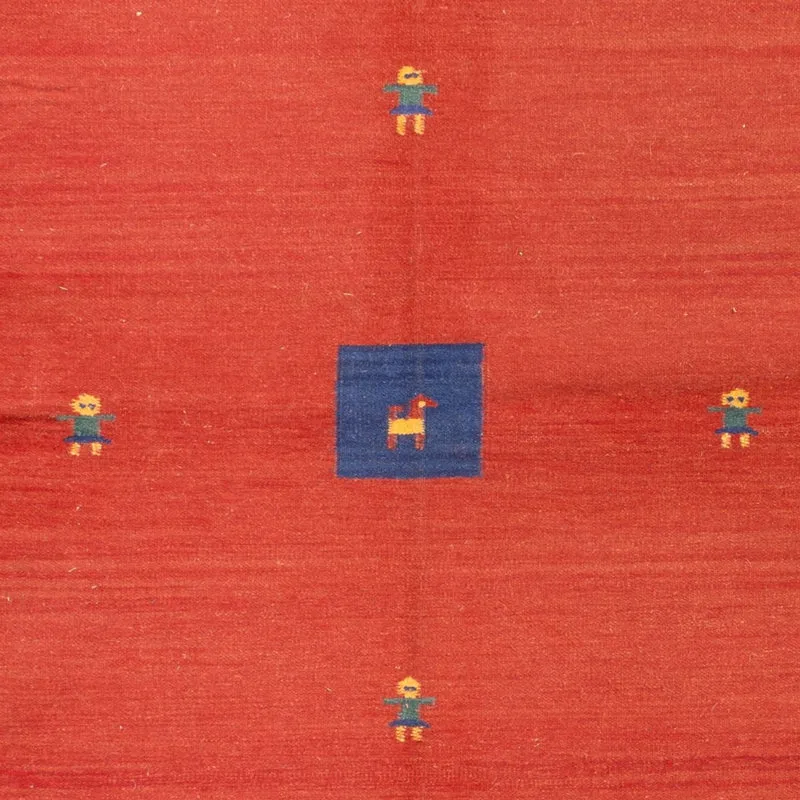 Kelim Teppich - Trendy - 140 x 200 cm - mehrfarbig