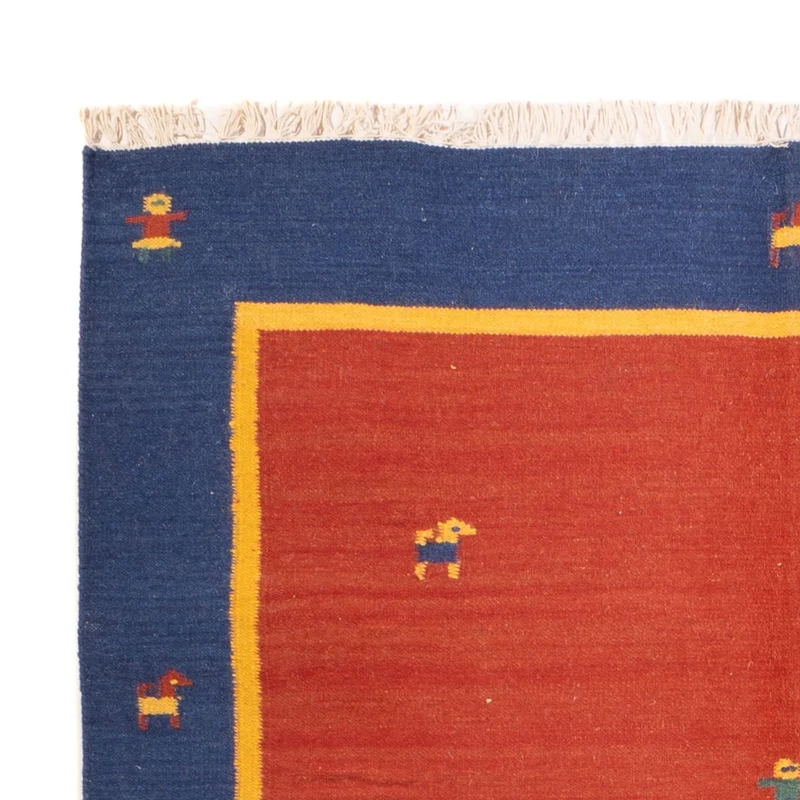 Kelim Teppich - Trendy - 140 x 200 cm - mehrfarbig