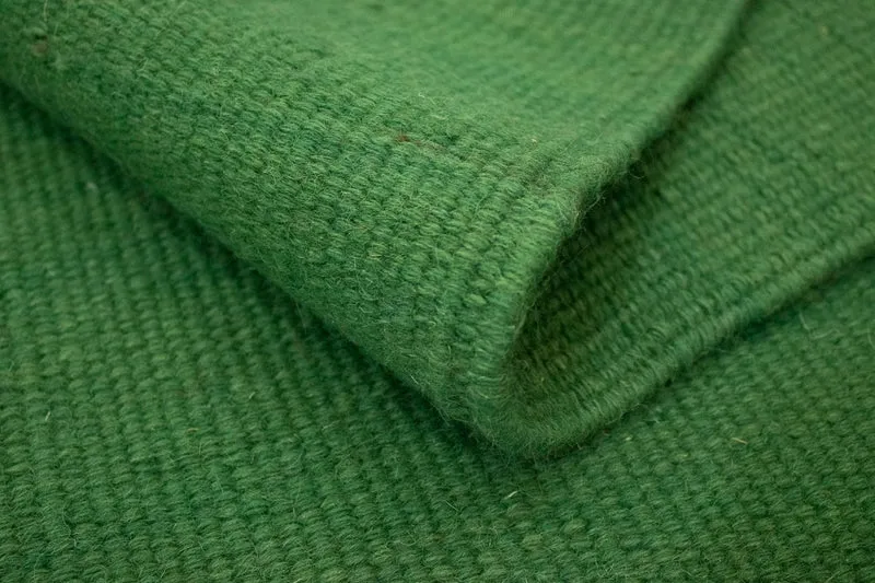 Kelim Modern Teppich 90x160cm - grün