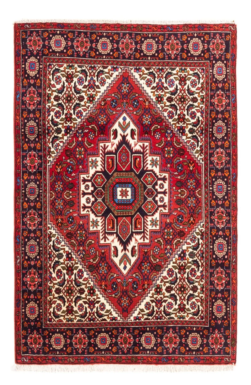 Gholtogh Teppich 100x148cm - Perserteppich - rot