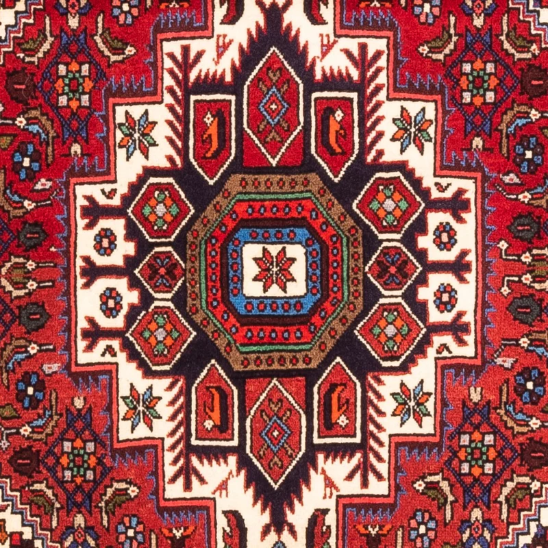 Gholtogh Teppich 100x148cm - Perserteppich - rot