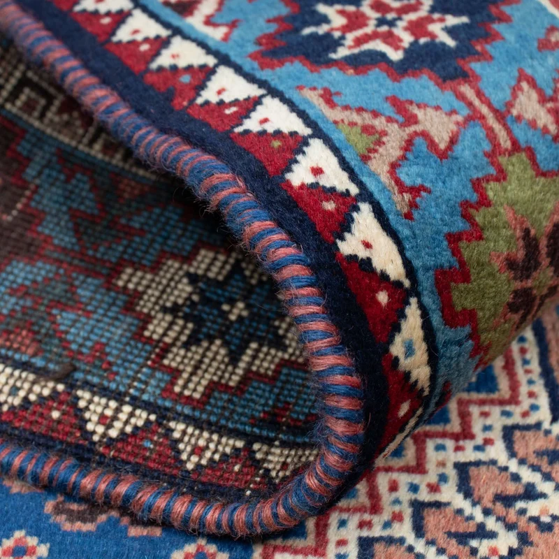 Yalameh Teppich 100x140cm - Perserteppich - dunkelblau