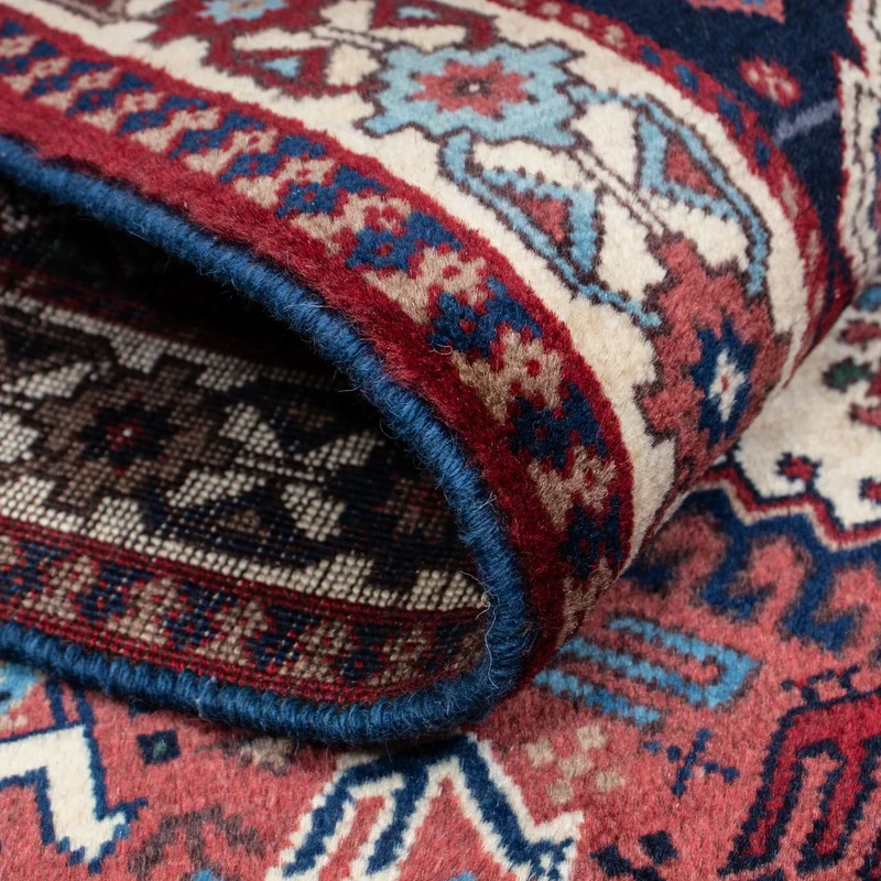 Yalameh Teppich 100x146cm - Perserteppich - hellrot