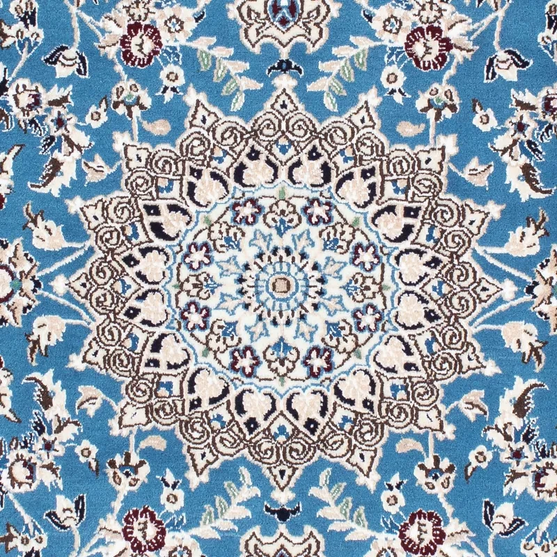 Nain - 9La Teppich 112x172cm - Perserteppich - blau