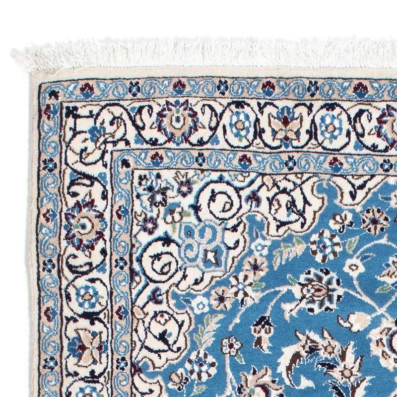 Nain - 9La Teppich 112x172cm - Perserteppich - blau
