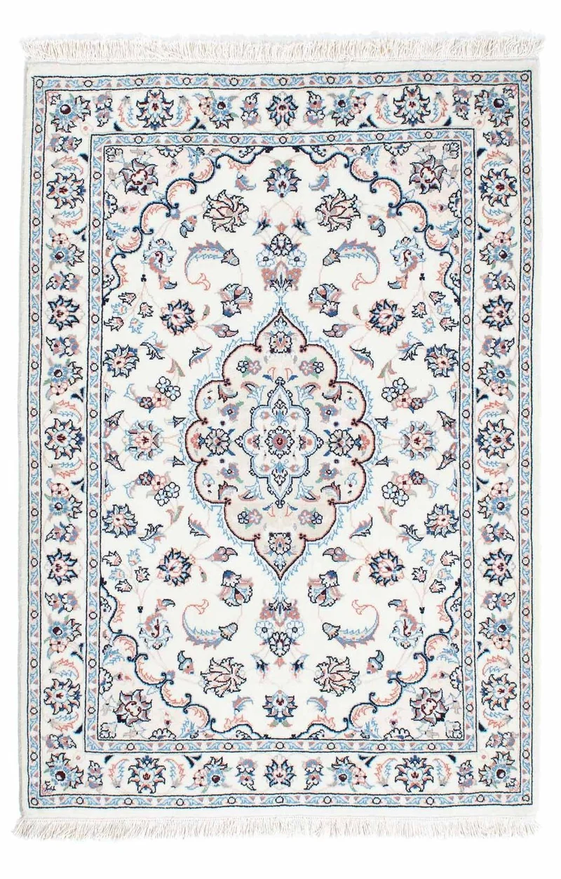 Kaschmar Teppich 102x148cm - Perserteppich - beige