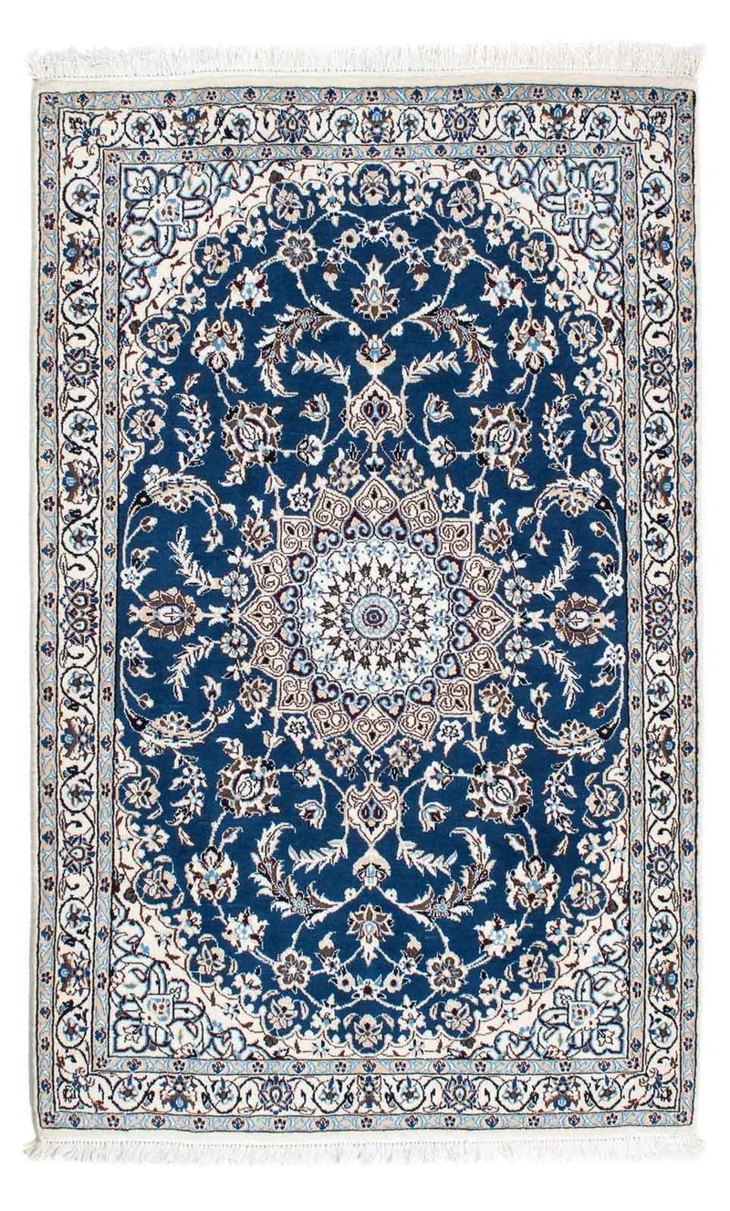 Nain - 9La Teppich 113x176cm - Perserteppich - blau