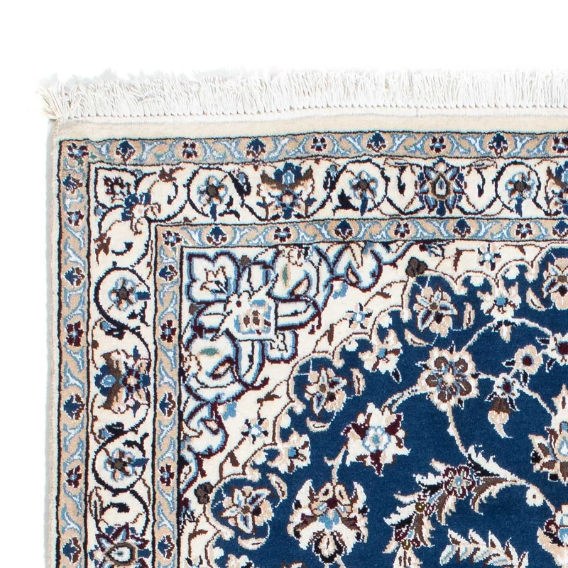 Nain - 9La Teppich 113x176cm - Perserteppich - blau