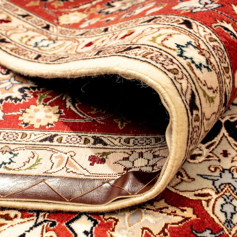 Täbriz - 50 Raj Teppich 250x358cm - Perserteppich - beige