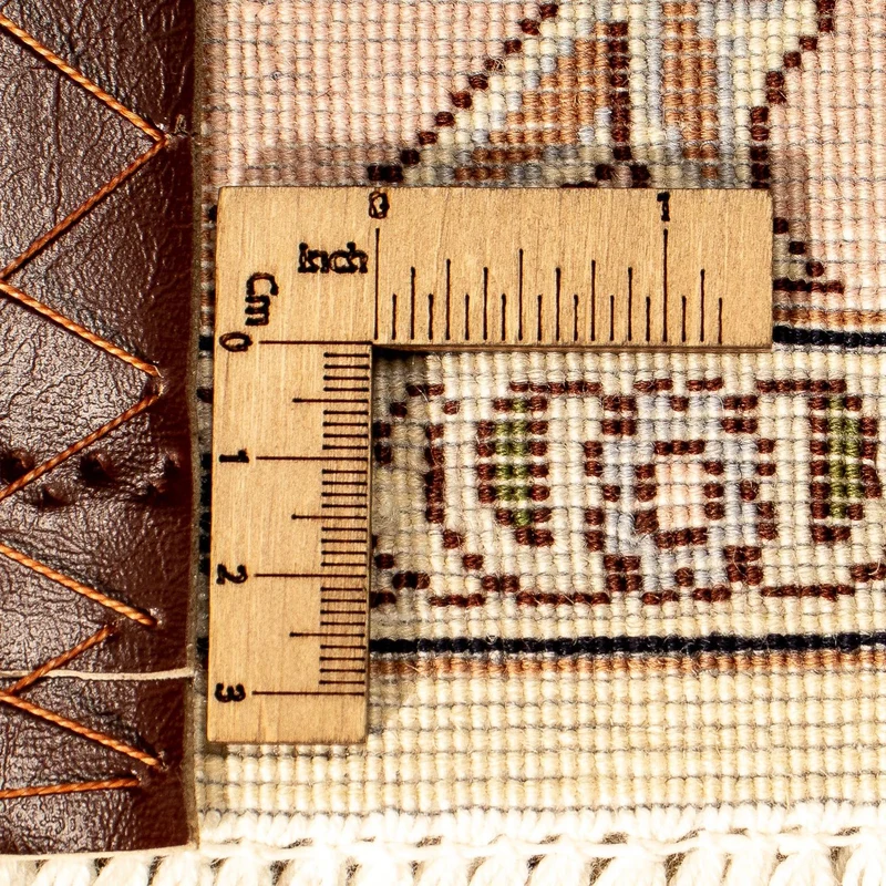 Täbriz - 50 Raj Teppich 250x358cm - Perserteppich - beige