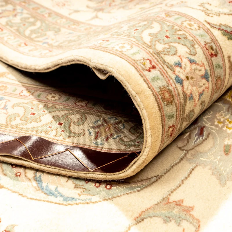 Täbriz - 50 Raj Teppich 250x342cm - Perserteppich - beige